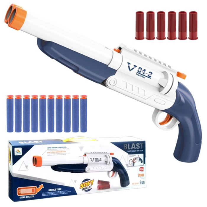 تفنگ پوکه پران تیر اسفنجی سایز متوسط