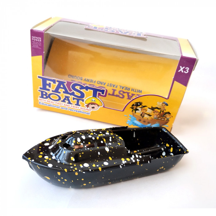 قایق بخار تندر سایز مینی رنگ مشکی