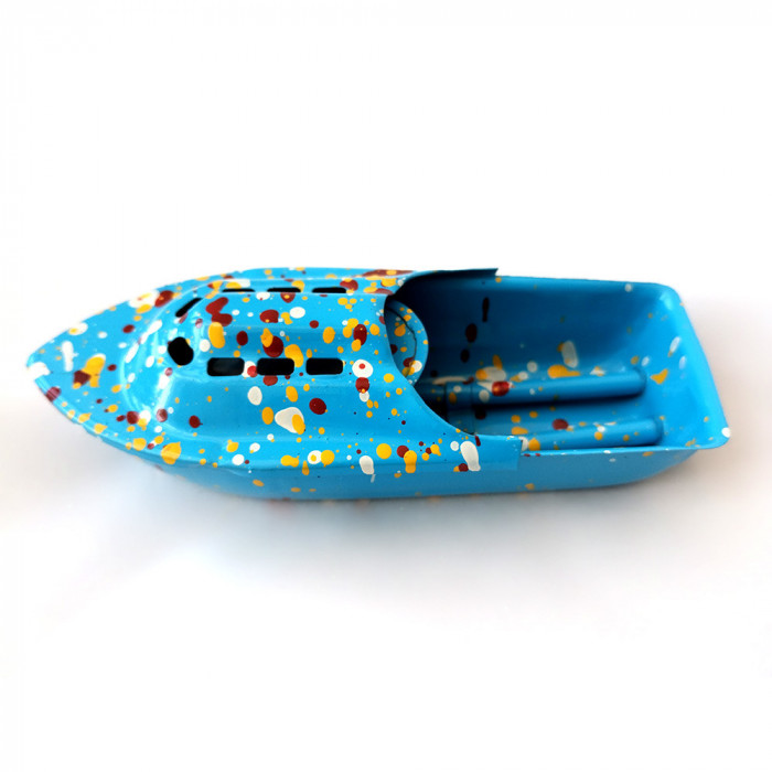 قایق بخار تندر سایز مینی رنگ آبی روشن