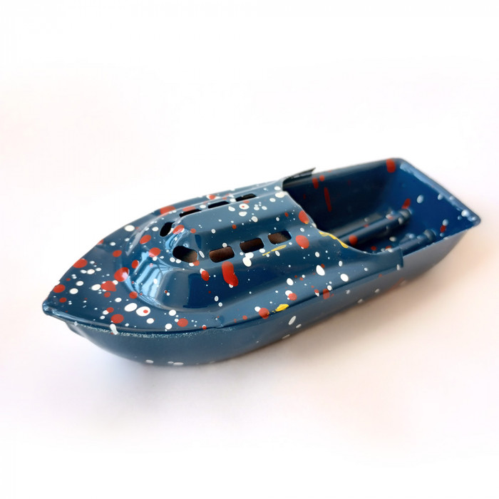 قایق بخار تندر سایز مینی رنگ آبی تیره