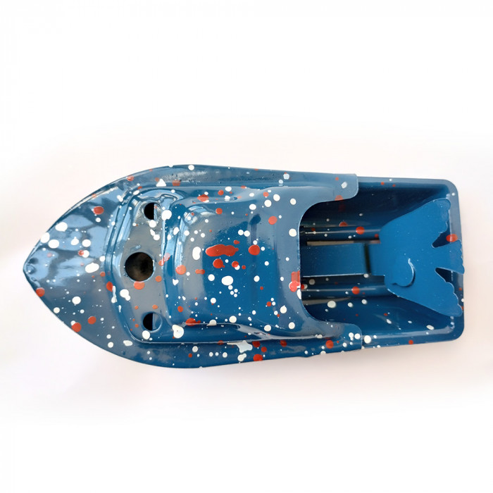 قایق بخار تندر سایز بزرگ رنگ آبی تیره