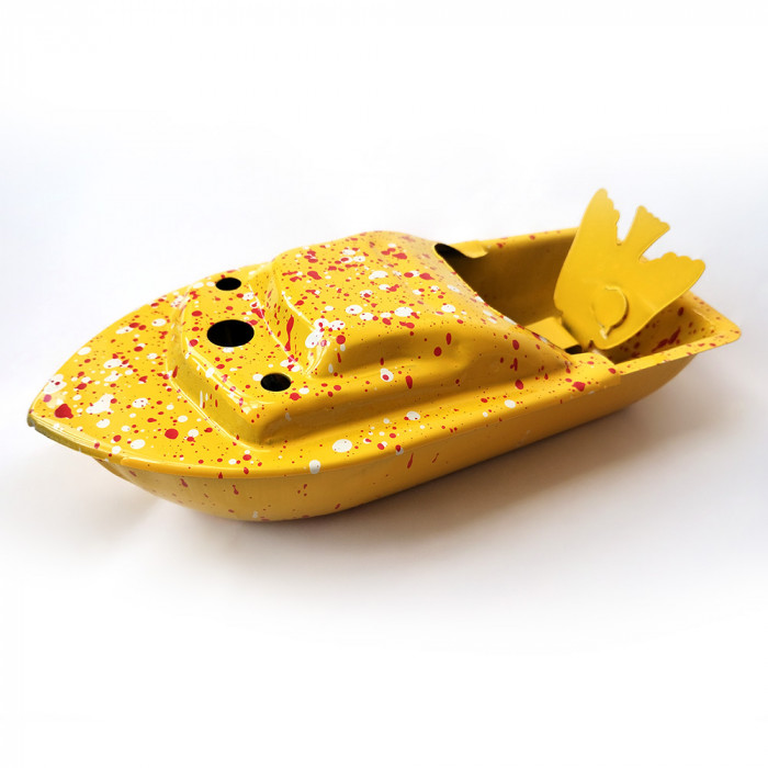 قایق بخار تندر سایز بزرگ رنگ زرد(اصل)